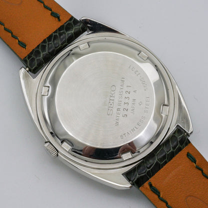 SEIKO LORD MATIC LM DAY-DATE FACETED CRYSTAL GREEN DIAL AUTOMATIC REF. 5606-7231