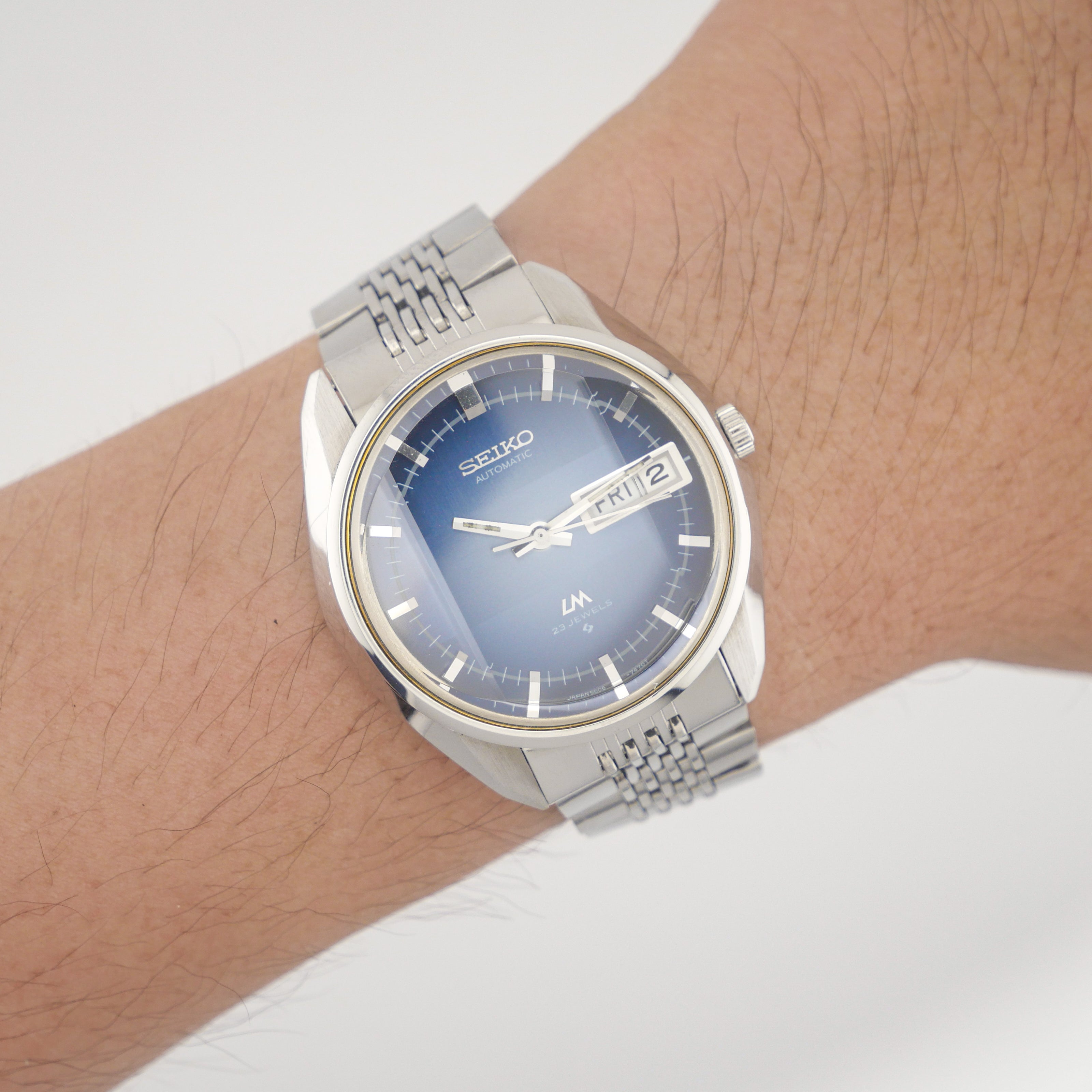 SEIKO LORD MATIC LM 23 JEWELS AUTOMATIC REF. 5606-7281 – Zeit