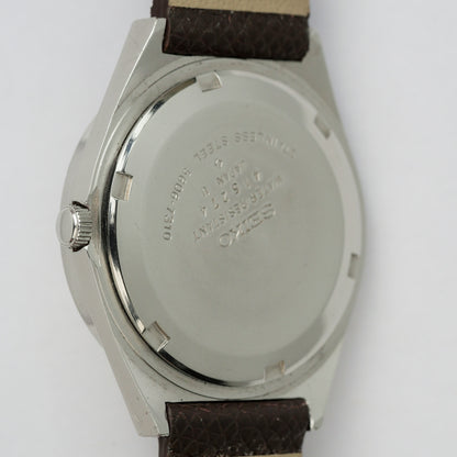 SEIKO LORD MATIC LM 23 JEWELS AUTOMATIC DAY-DATE FACETED CRYSTAL REF. 5606-7310