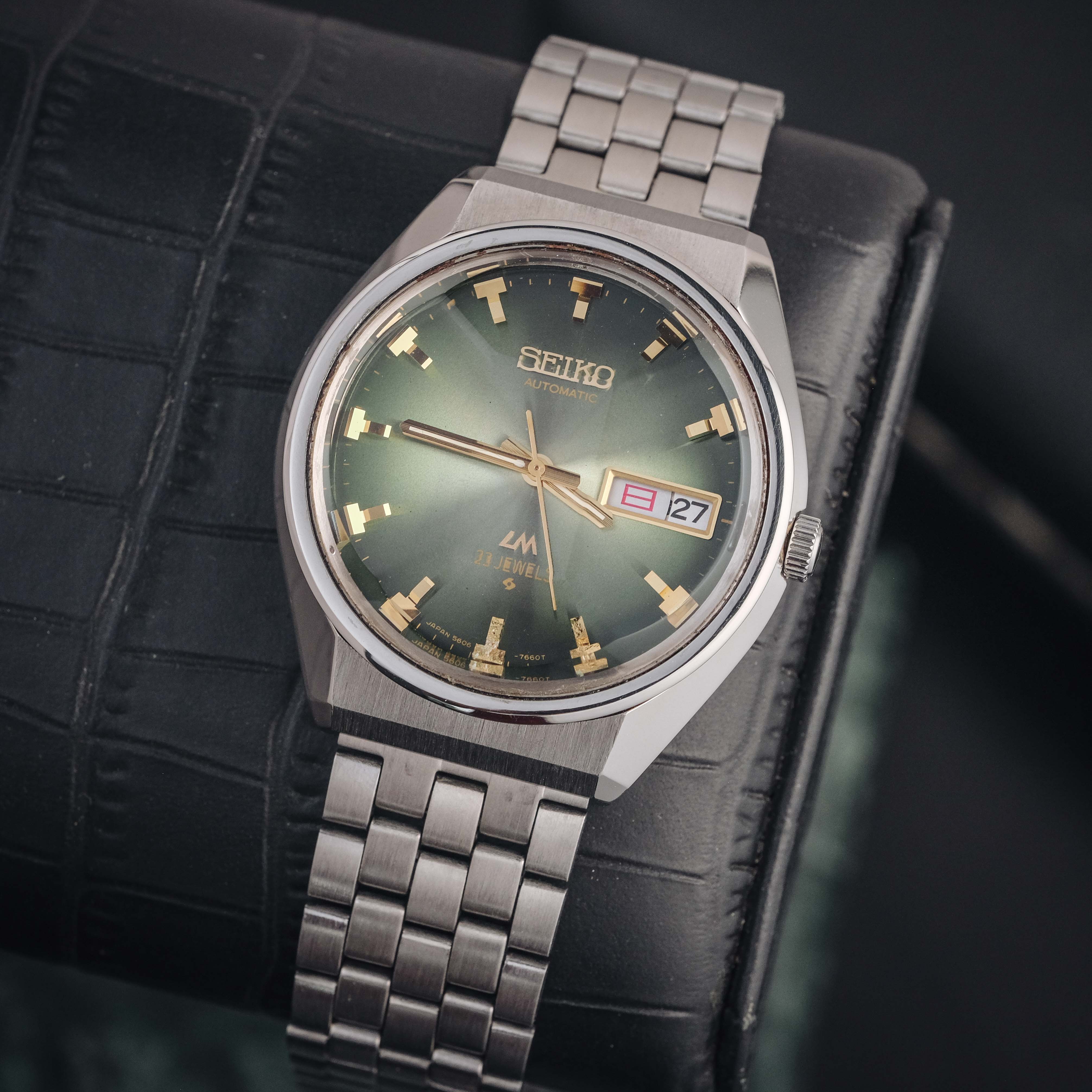 SEIKO LORD MATIC LM 23 JEWELS AUTOMATIC REF. 5606-7320 – Zeit
