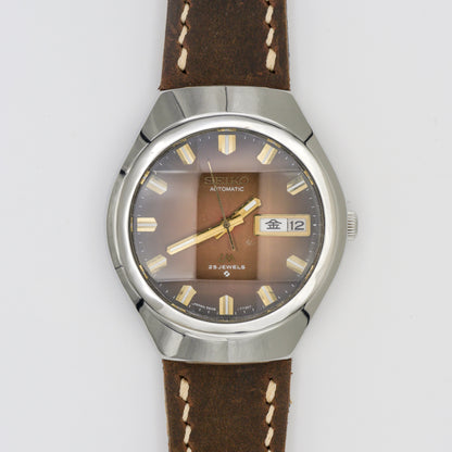 SEIKO LORD MATIC LM 23 JEWELS AUTOMATIC FACETED CRYSTAL REF. 5606-7360