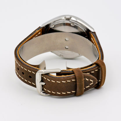 SEIKO LORD MATIC LM 23 JEWELS AUTOMATIC FACETED CRYSTAL REF. 5606-7360