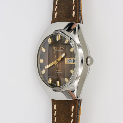 SEIKO LORD MATIC LM 23 JEWELS AUTOMATIC FACETED CRYSTAL REF. 5606-7360