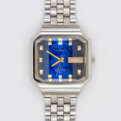 SEIKO LORD MATIC LM SPECIAL 23 JEWELS AUTOMATIC DAY-DATE FACETED CRYSTAL REF. 5206-5080