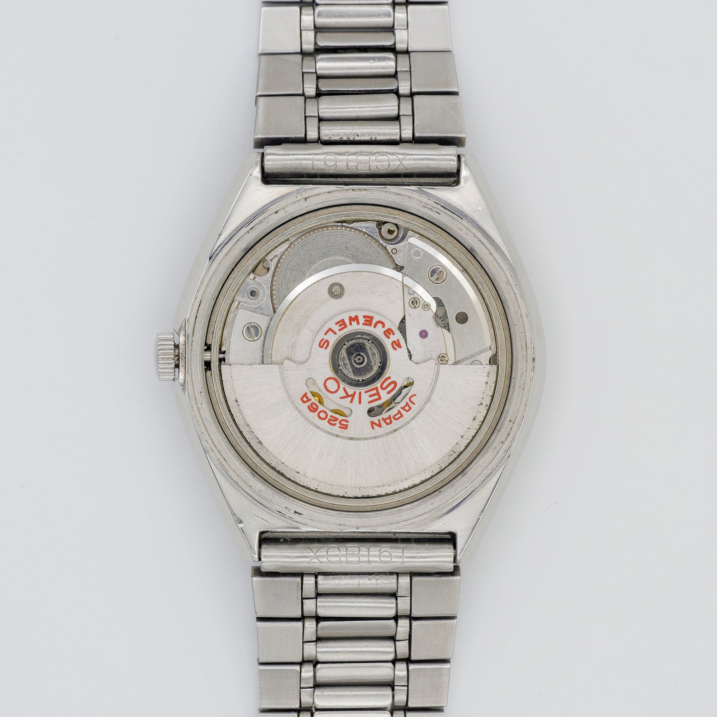 SEIKO LORD MATIC LM SPECIAL 23 JEWELS AUTOMATIC  FACETED CRYSTAL REF. 5206-6100