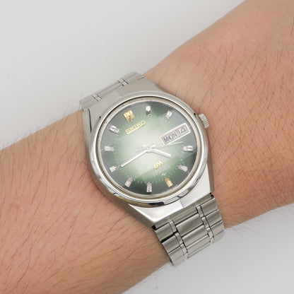 SEIKO LORD MATIC LM SPECIAL 23 JEWELS AUTOMATIC  FACETED CRYSTAL REF. 5206-6100