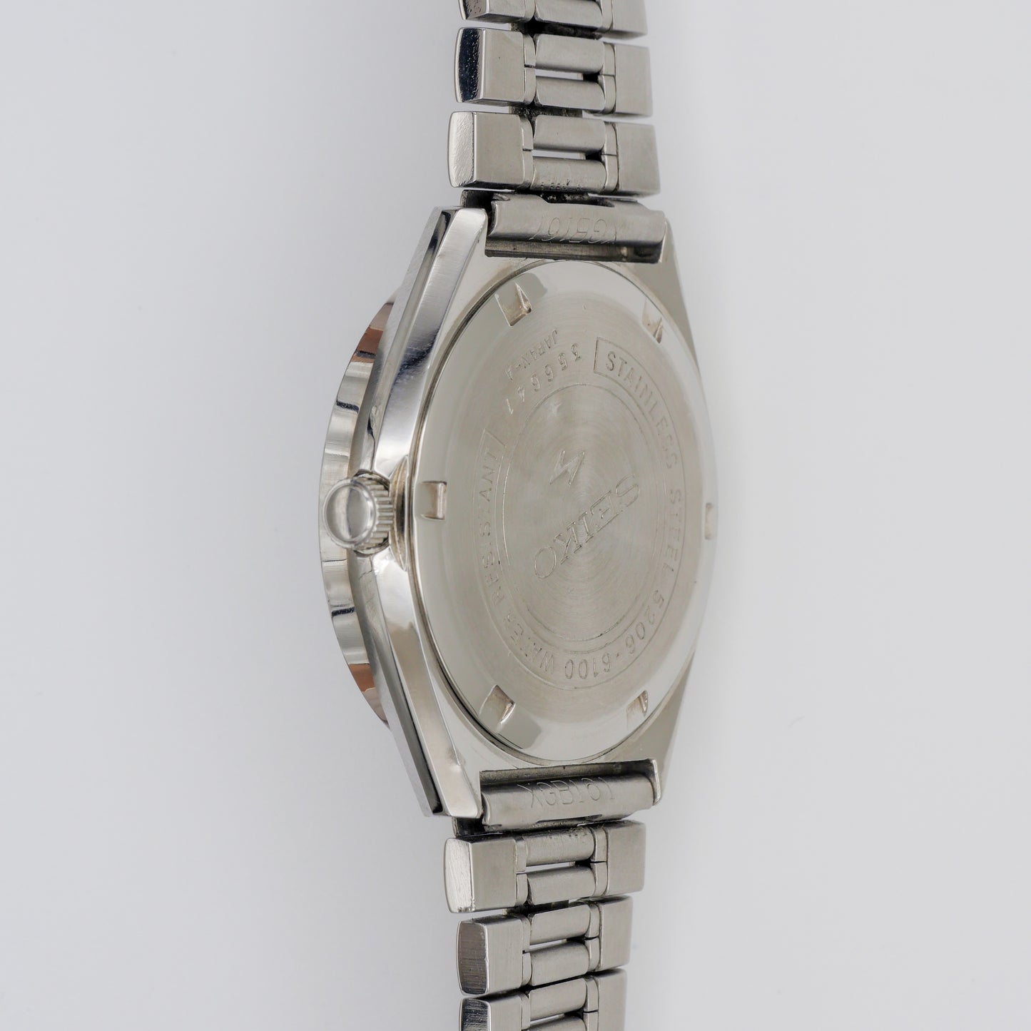 SEIKO LORD MATIC LM SPECIAL 23 JEWELS AUTOMATIC  FACETED CRYSTAL REF. 5206-6100