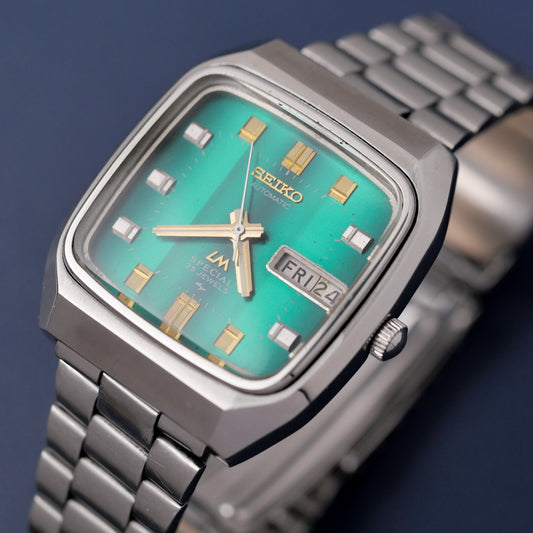 SEIKO LORD MATIC LM SPECIAL AUTOMATIC DAY-DATE REF. 5216-5000