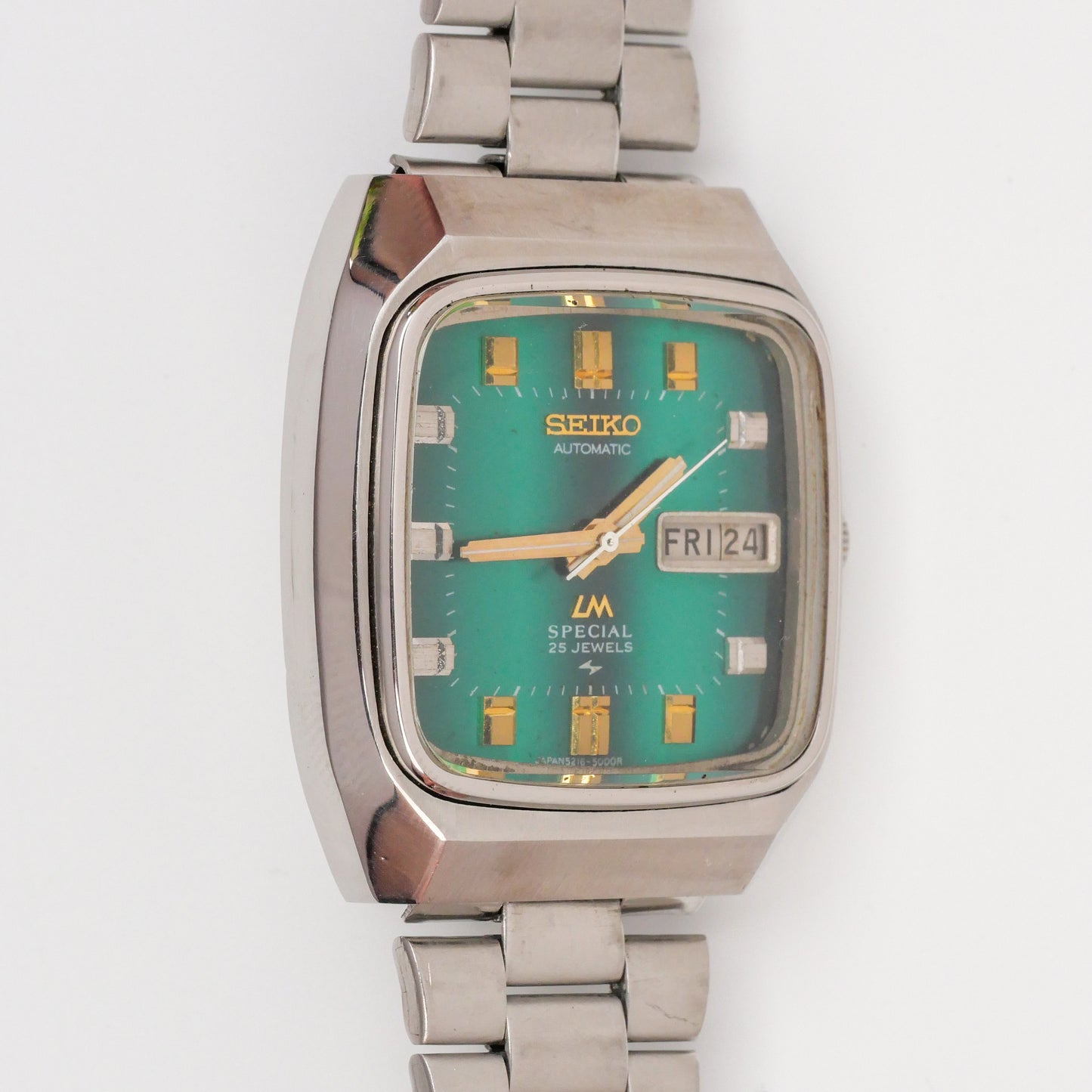 SEIKO LORD MATIC LM SPECIAL AUTOMATIC DAY-DATE REF. 5216-5000