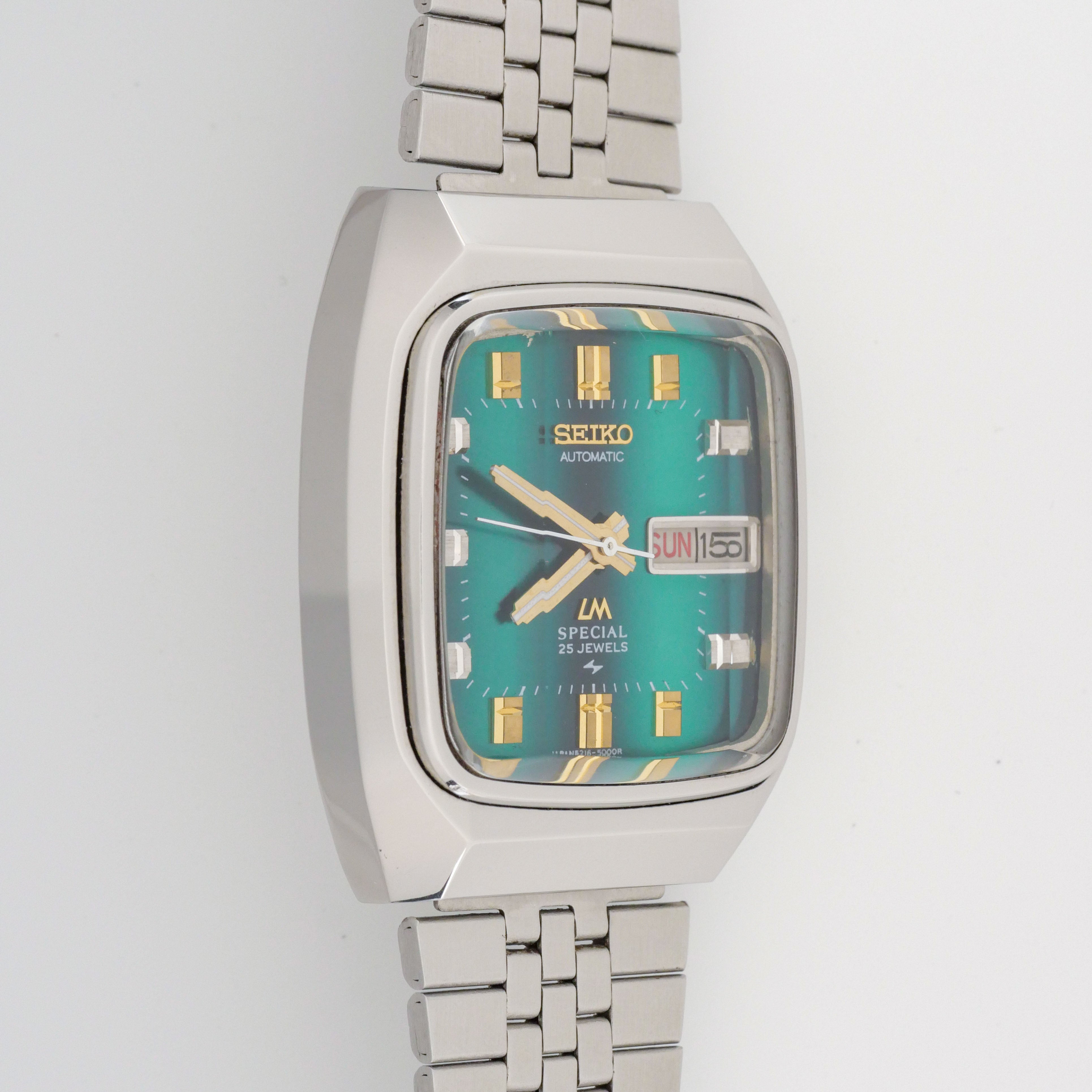 SEIKO LORD MATIC LM SPECIAL 25 JEWELS AUTOMATIC REF. 5216-5000