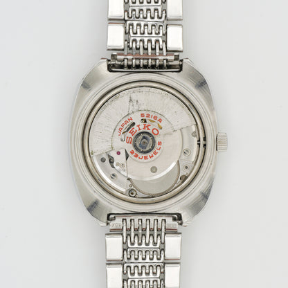 SEIKO LM SPECIAL DAY-DATE AUTOMATIC FACETED CRYSTAL GREEN DIAL REF. 5216-6000
