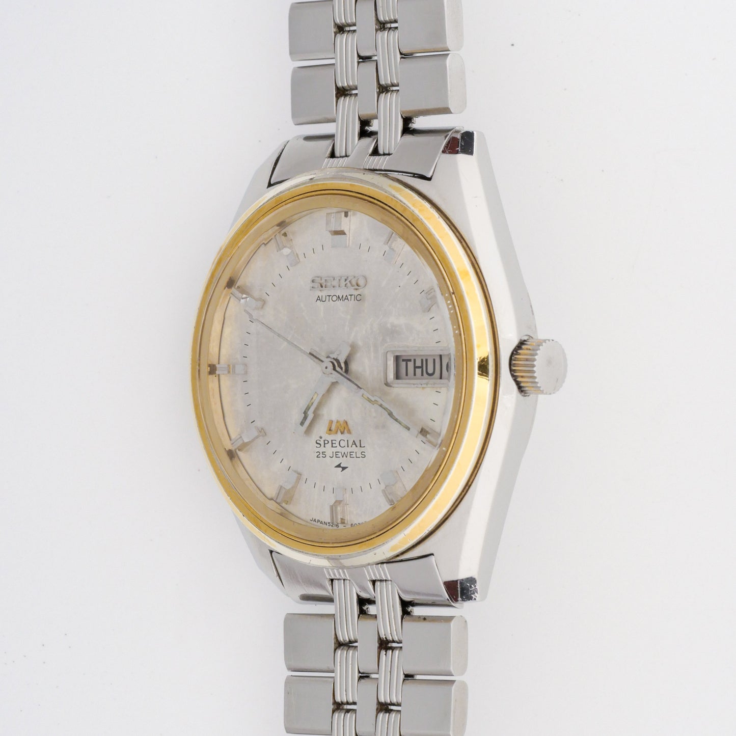SEIKO LORD MATIC LM SPECIAL 25 JEWELS AUTOMATIC REF. 5216-6010