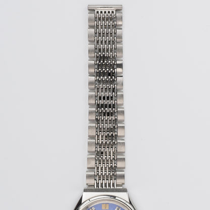 SEIKO LM SPECIAL DAY-DATE AUTOMATIC FACETED CRYSTAL BLUE DIAL REF. 5216-8130