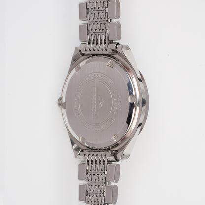 SEIKO LM SPECIAL DAY-DATE AUTOMATIC FACETED CRYSTAL BLUE DIAL REF. 5216-8130