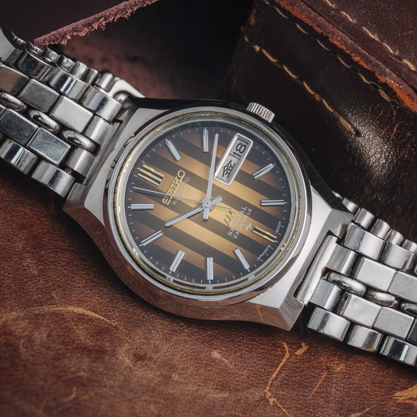 SEIKO LORD MATIC LM SPECIAL 23 JEWELS AUTOMATIC REF. 5216-6040