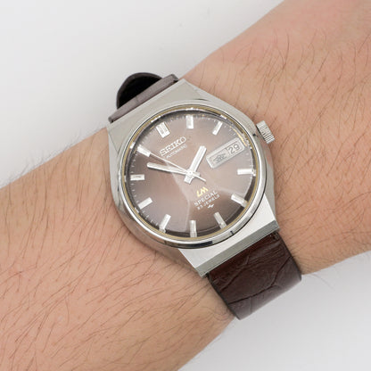 SEIKO LM SPECIAL 23 JEWELS AUTOMATIC DAY-DATE  FACETED CRYSTAL REF. 5216-7070