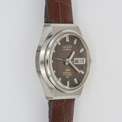 SEIKO LM SPECIAL 23 JEWELS AUTOMATIC DAY-DATE  FACETED CRYSTAL REF. 5216-7070