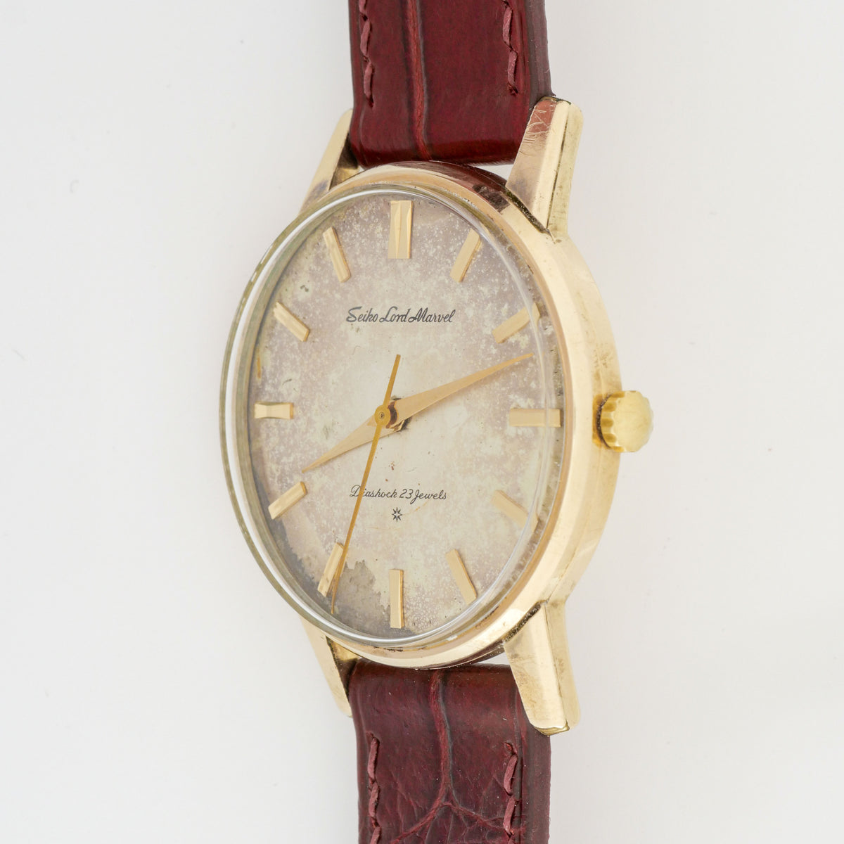 SEIKO LORD MARVEL DIASHOCK 23 JEWELS REF. 15027