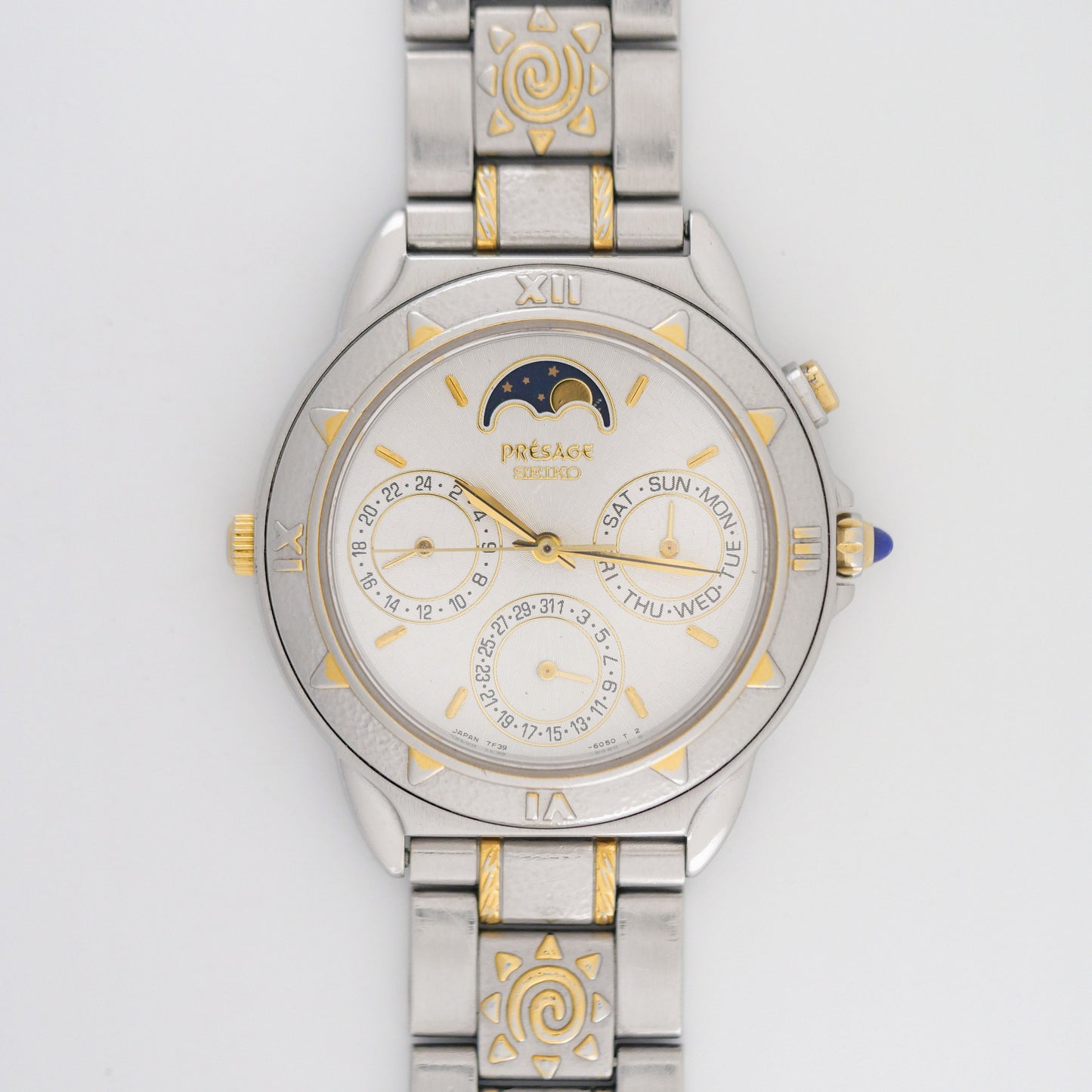 SEIKO PRESAGE TRIPLE CALENDAR MOONPHASE REF. 7F39-6070