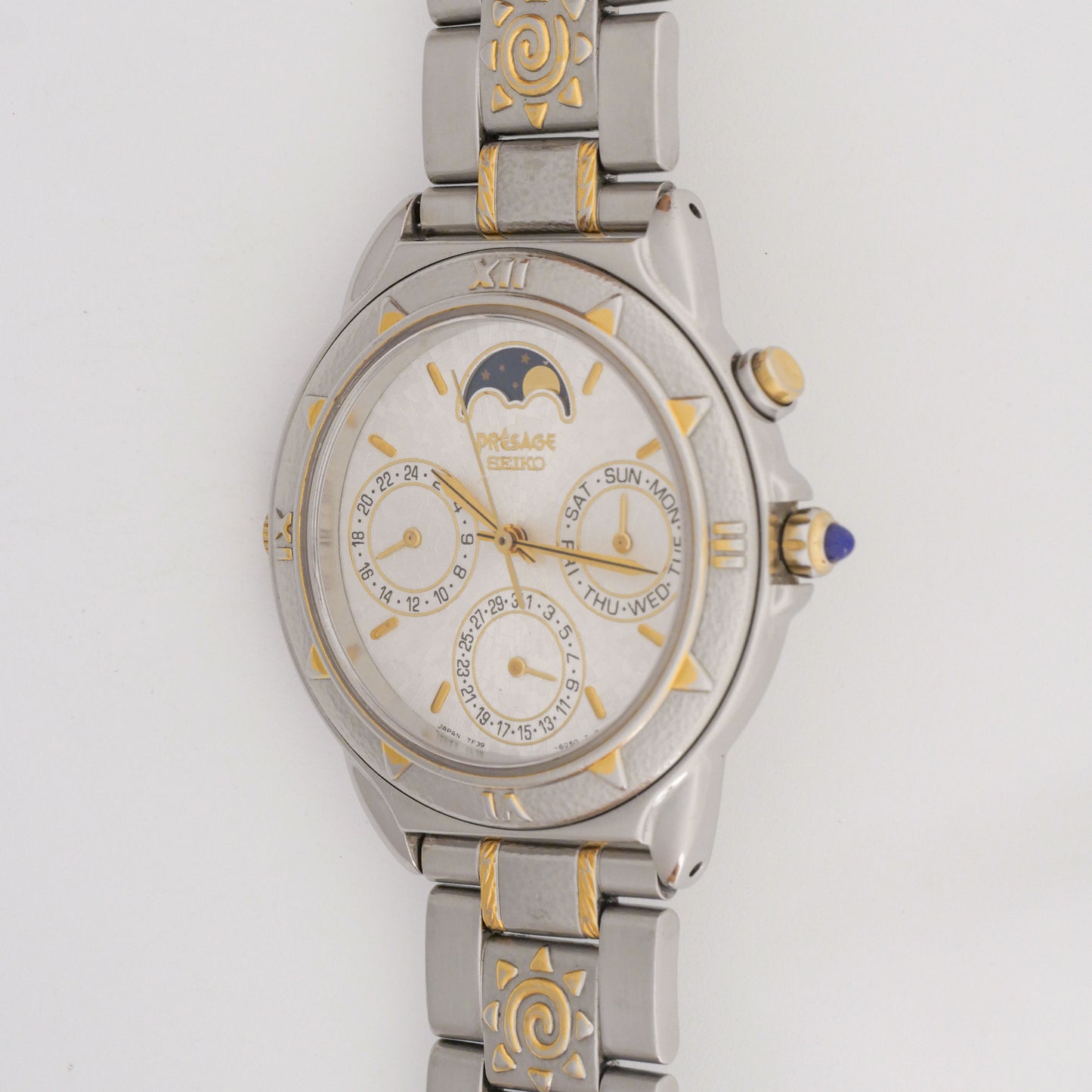SEIKO PRESAGE TRIPLE CALENDAR MOONPHASE REF. 7F39-6070