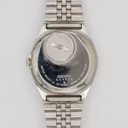 SEIKO QUARTZ TYPE II FUMÉ GREEN/YELLOW LINEN DIAL REF. 0903-8120