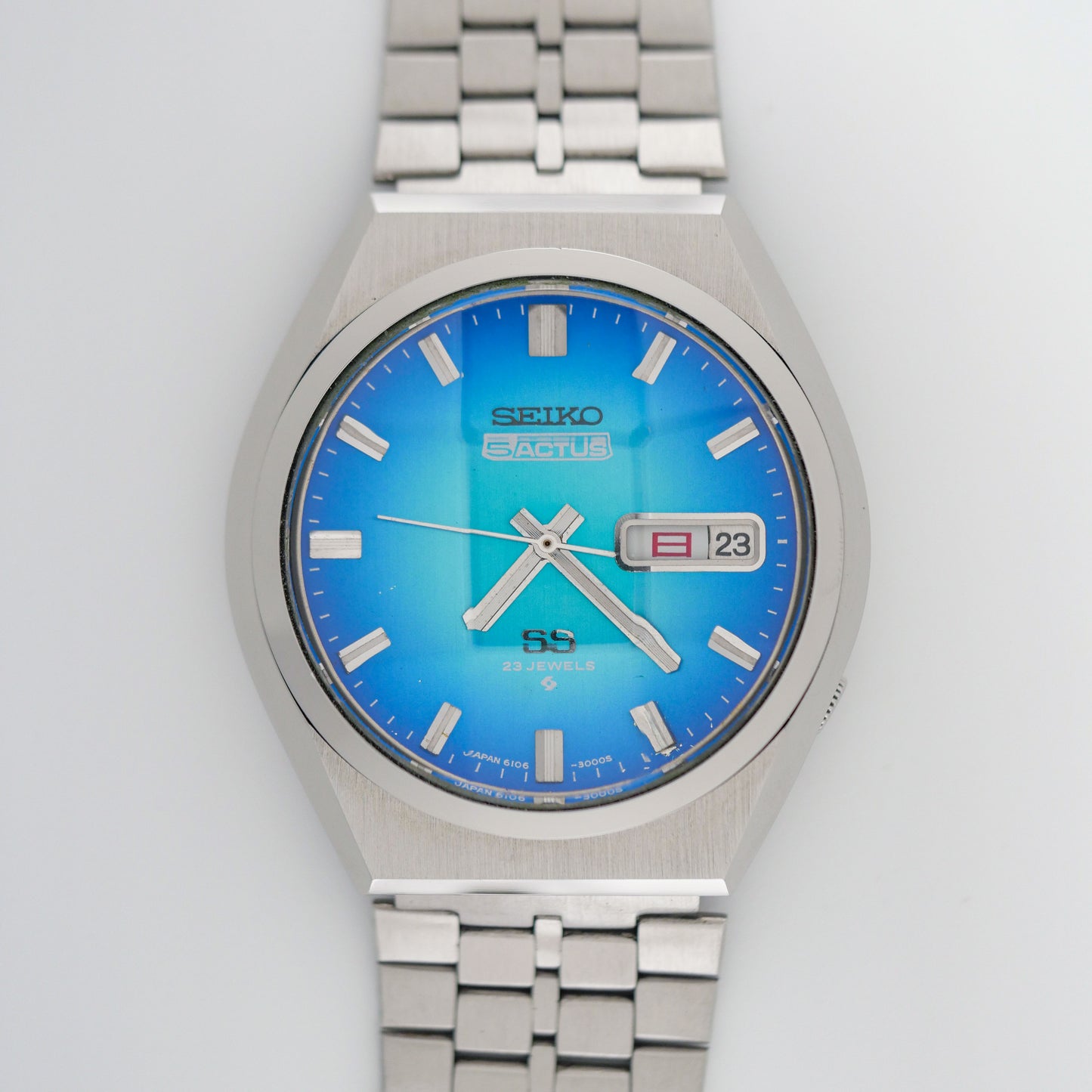 SEIKO 5 ACTUS SS 23 JEWELS AUTOMATIC REF. 6106-8760