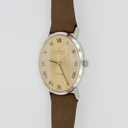 UNIVERSAL GENÈVE GOLDEN SHADOW AUTOMATIC 18K WHITE GOLD REF. 366111
