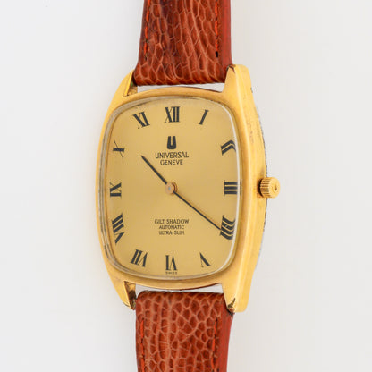 UNIVERSAL GENÈVE GILT SHADOW AUTOMATIC ULTRA-SLIM REF. 566105