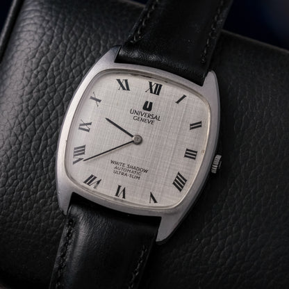 UNIVERSAL GENÈVE WHITE SHADOW AUTOMATIC ULTRA-SLIM REF. 866105
