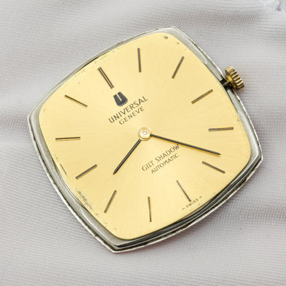 UNIVERSAL GENÈVE GILT SHADOW AUTOMATIC ULTRA THIN REF. 566105
