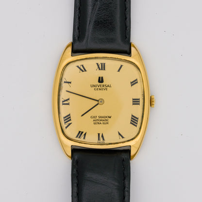 UNIVERSAL GENÈVE GILT SHADOW AUTOMATIC ULTRA-SLIM REF. 566105