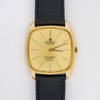 UNIVERSAL GENÈVE GILT SHADOW AUTOMATIC ULTRA-SLIM REF. 566105