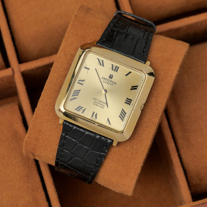 UNIVERSAL GENÈVE GILT SHADOW AUTOMATIC ULTRA-THIN REF. 566143