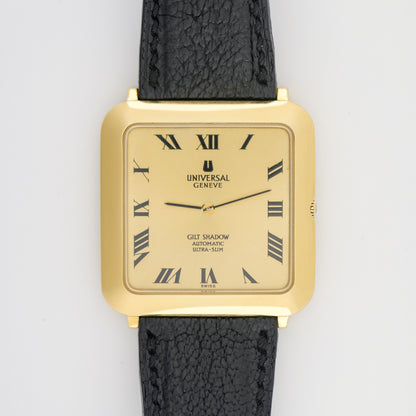 UNIVERSAL GENÈVE GILT SHADOW AUTOMATIC ULTRA-THIN REF. 566143