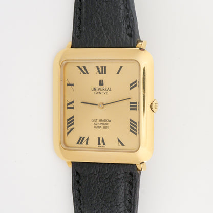UNIVERSAL GENÈVE GILT SHADOW AUTOMATIC ULTRA-THIN REF. 566143