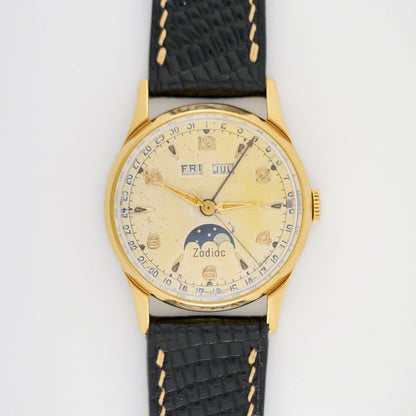 ZODIAC TRIPLE CALENDAR MOON PHASE REF. 905