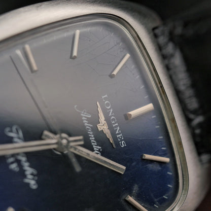 LONGINES FLAGSHIP HF AUTOMATIC BLUE DIAL REF. 8418