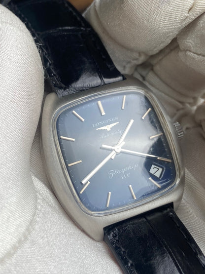 LONGINES FLAGSHIP HF AUTOMATIC BLUE DIAL REF. 8418