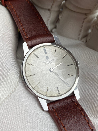 UNIVERSAL GENÈVE GRAY DIAL LADIES REF. 842101
