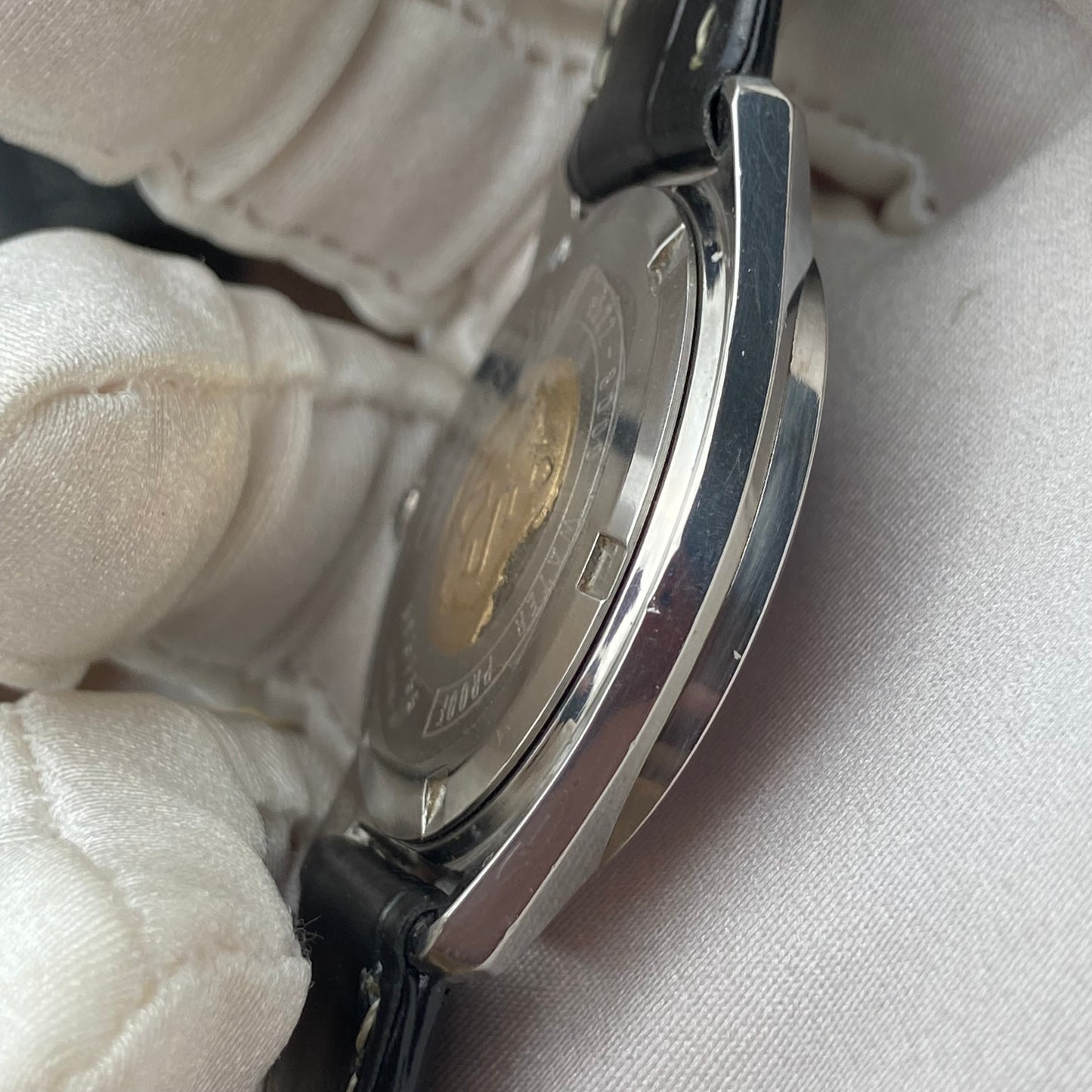 GRAND SEIKO GS HI-BEAT 36000 DEEP BLUE DIAL REF. 4522-8000