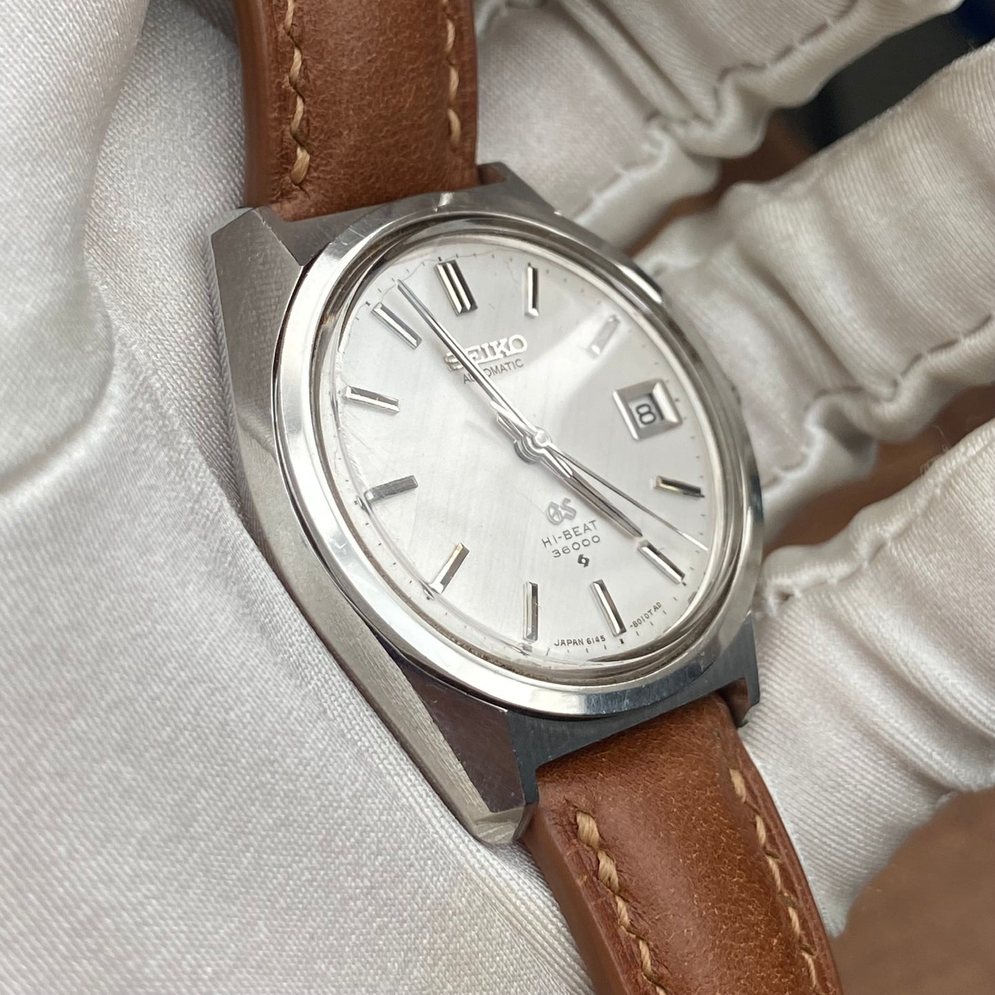 GRAND SEIKO AUTOMATIC HI-BEAT 36000 REF. 6145-8010