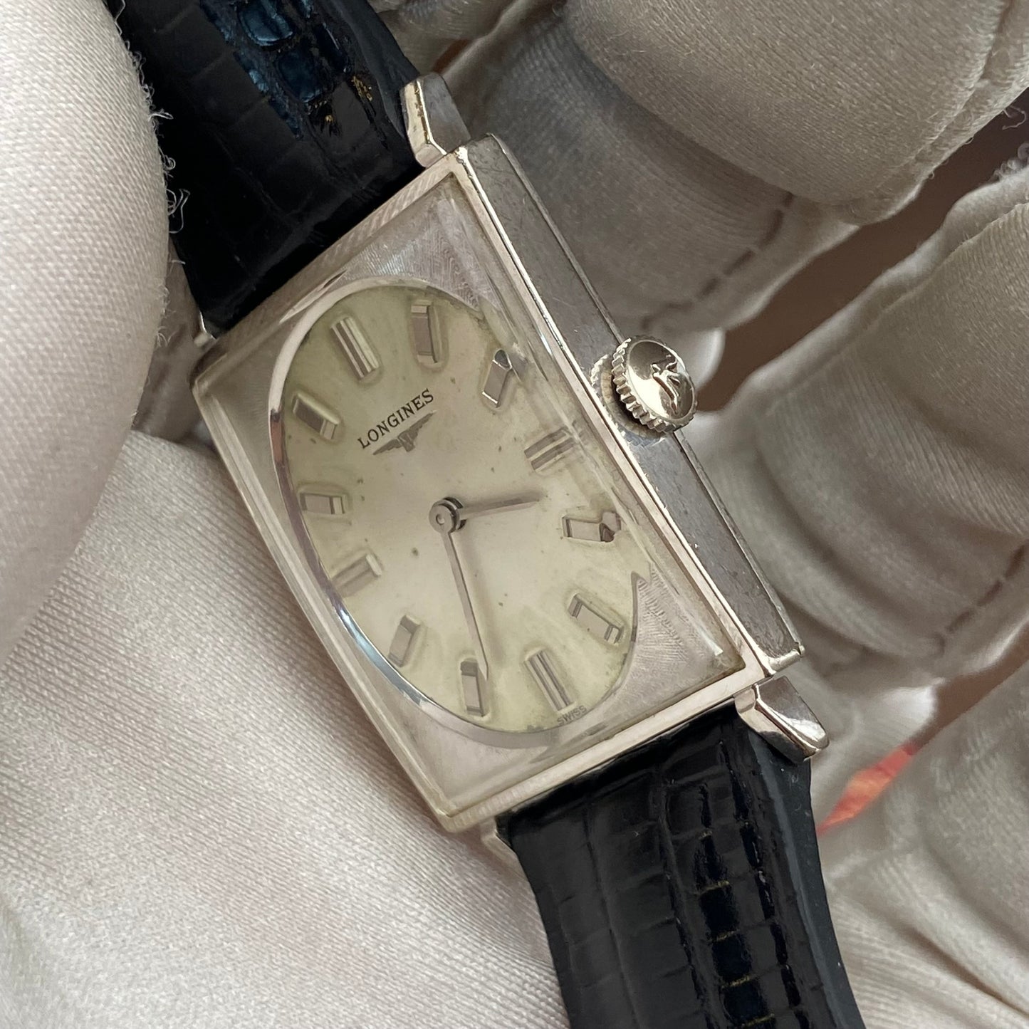 LONGINES-WITTNAUER TANK 10K GOLD FILLED REF. 3007