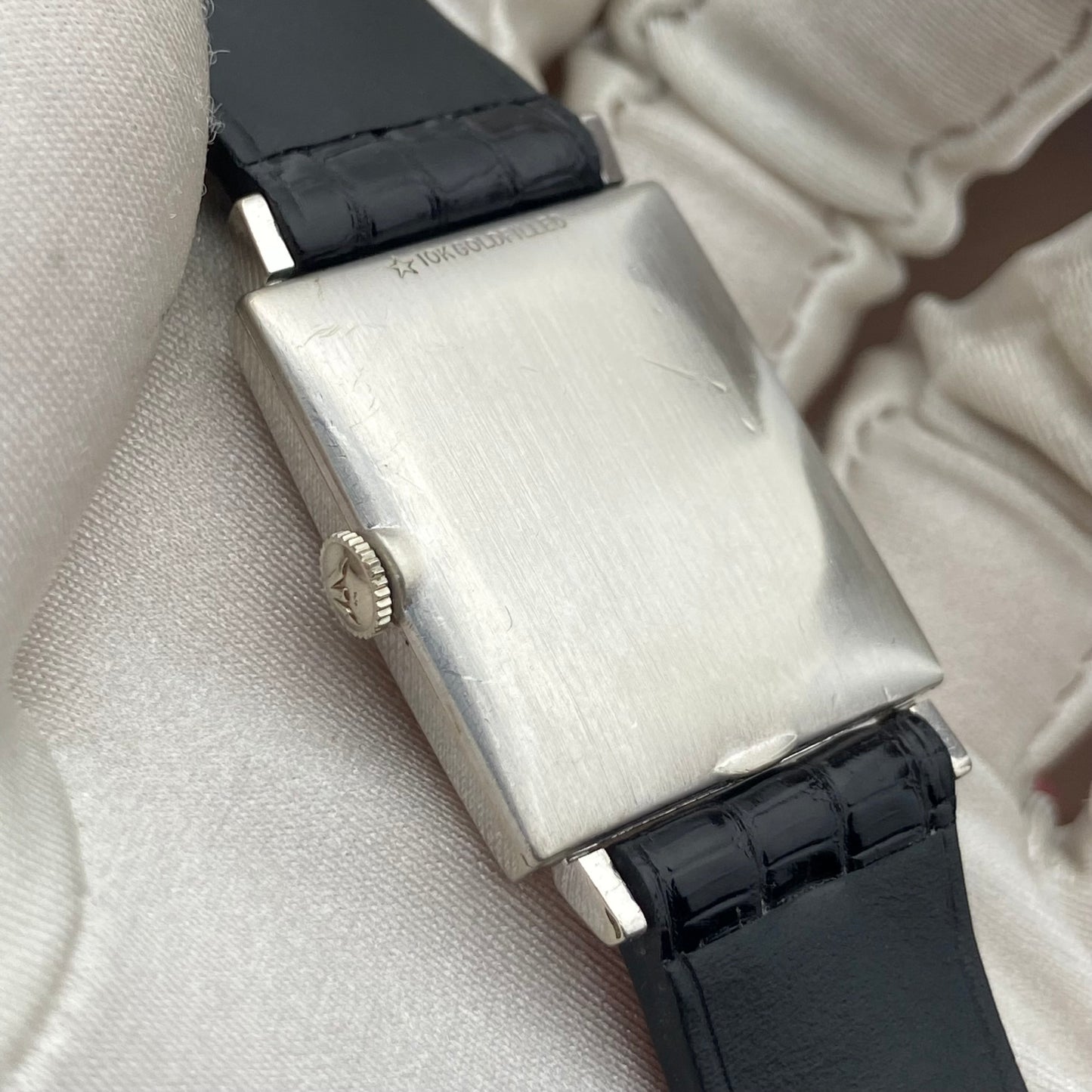 LONGINES-WITTNAUER TANK 10K GOLD FILLED REF. 3007