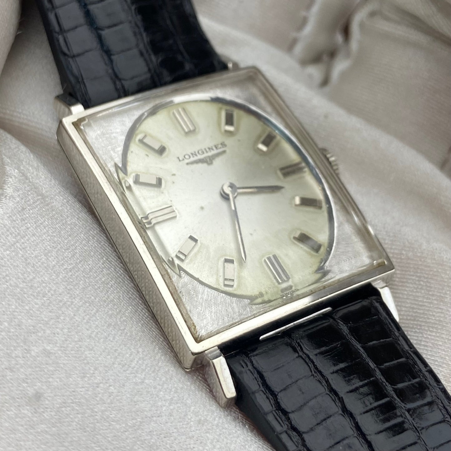 LONGINES-WITTNAUER TANK 10K GOLD FILLED REF. 3007