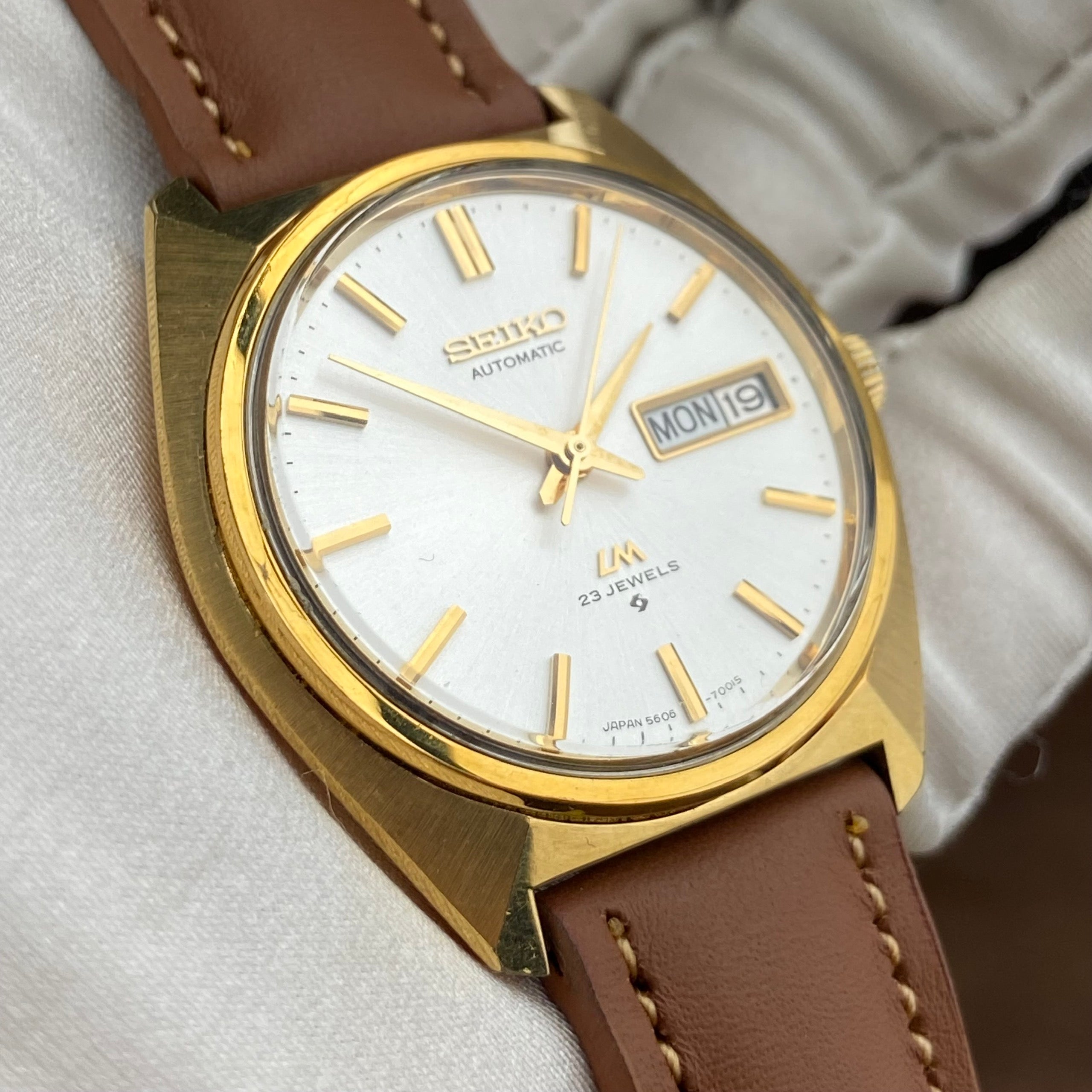SEIKO LORD MATIC LM AUTOMATIC REF. 5606-7000 – Zeit Vintage