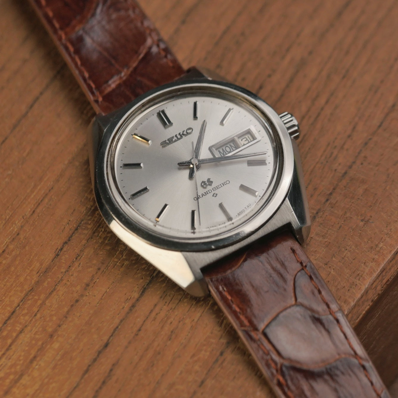 GRAND SEIKO AUTOMATIC DAY DATE HI-BEAT 36000 REF. 6146-8000