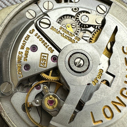 LONGINES ULTRA-CHRON LINEN GREY DIAL REF. 8418-1