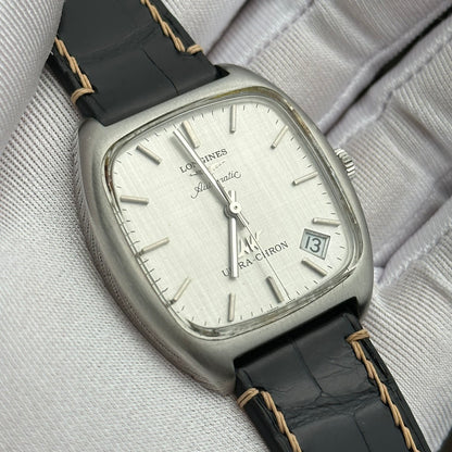 LONGINES ULTRA-CHRON LINEN GREY DIAL REF. 8418-1