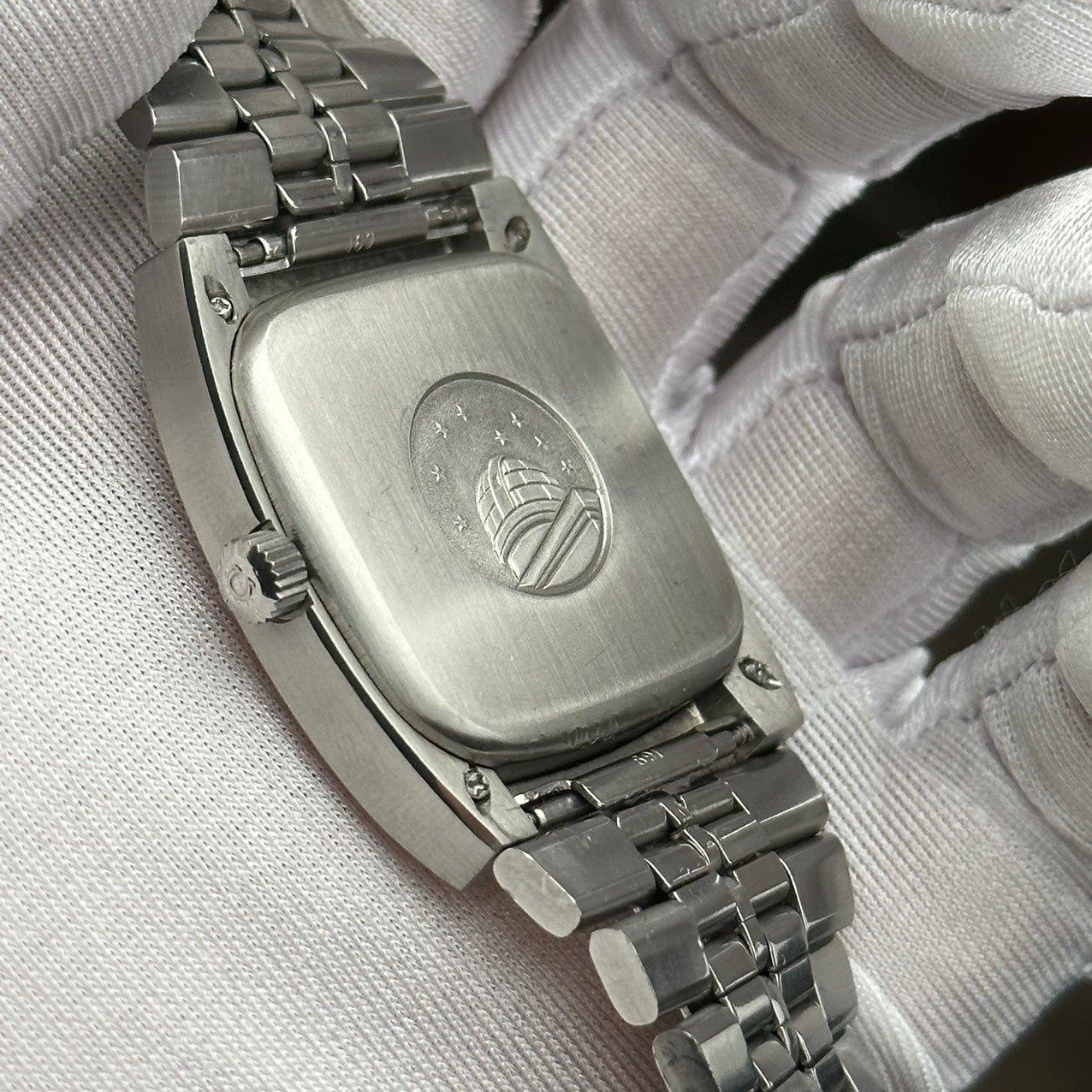 OMEGA CONSTELLATION AUTOMATIC CHRONOMETER DATE SPIDERWEB