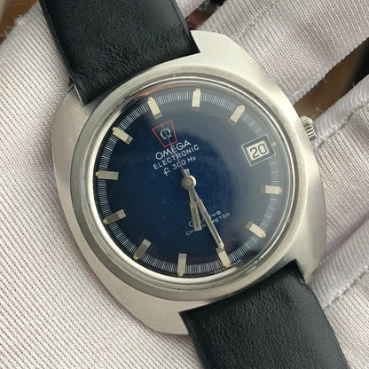 OMEGA GENÈVE ELECTRONIC F300HZ CHRONOMETER SPIDERWEB DIAL REF. 198.030